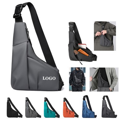 Versatile Polyester Crossbody Sling Bag