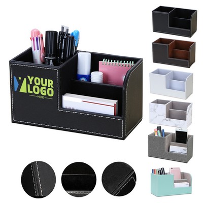 Leather Desk Organizer