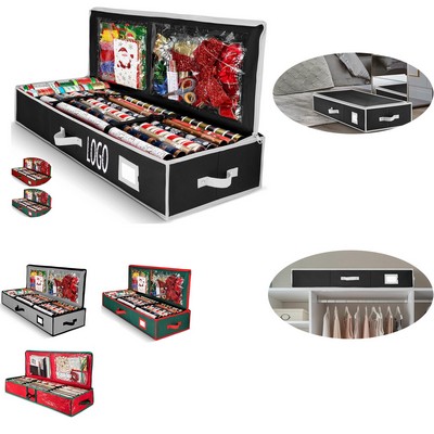 Wrapping Paper Organizer Storage for Christmas Gifts