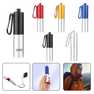 3000mAh Aluminum Alloy Carabiner Mini Power Bank