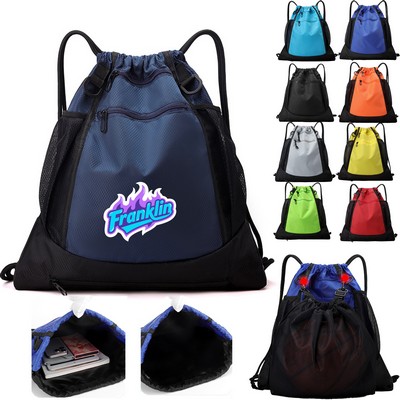 MOQ20 Large Capacity Drawstring Backpack
