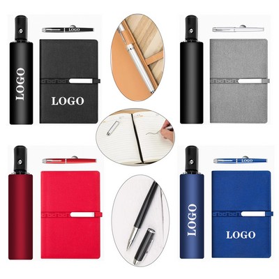 Premium Gift Box of Notebook Umbrella And Pen