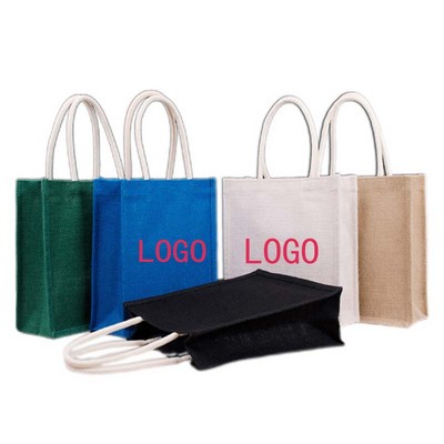 Cotton rope hand-held linen bag