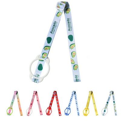 Water bottle hand strap