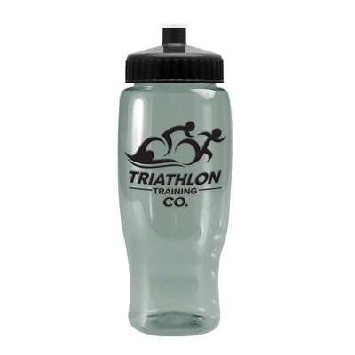 Garyline® Poly+ Recycled Bottle with Push-Pull Lid - 27 oz.