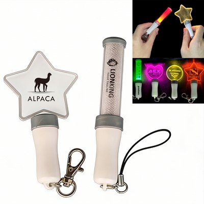 Mini LED Glow Stick Festival Light Wand