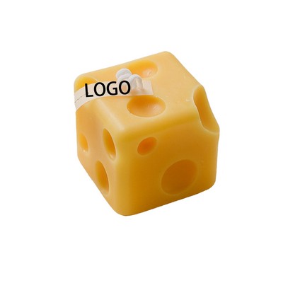 Cheese-Shaped Aromatherapy Candle