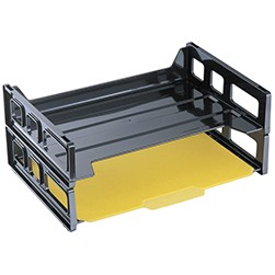 Stackable Plastic Desk Tray