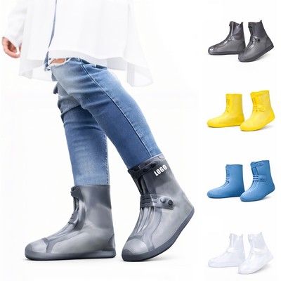 TPE Mid Calf Injection Molded Rain Boot Covers