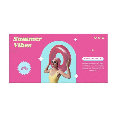 8'x20' Pop Up Fabric Foldable Display w/Endcaps