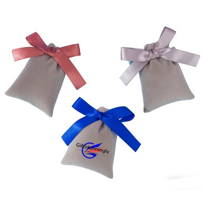 Small Plush Jewelry Bags With Drawstring