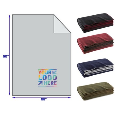 Military Style Warm Fire Retardant Blanket