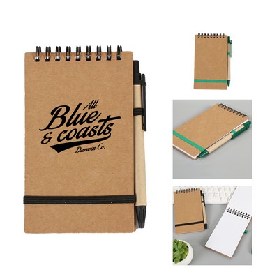 Eco Notebook with Pen