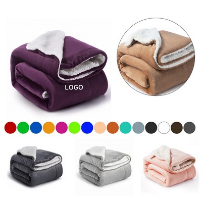 Microfleece Throw Blanket