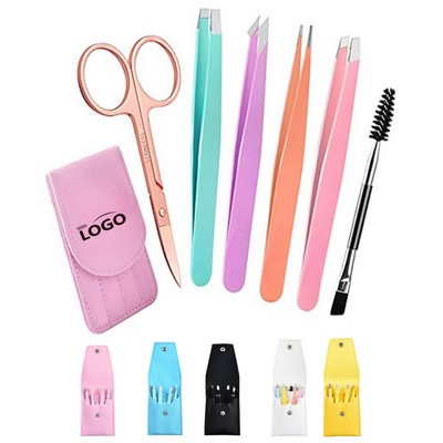 Tweezers Set with Travel Case