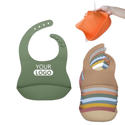 Adjustable Silicone Baby Bib