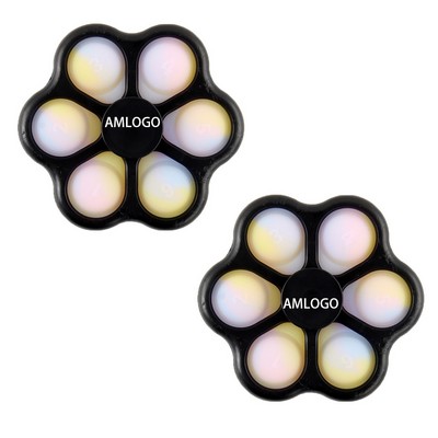 Silicone Bubble Popper Fidget Spinner Toy