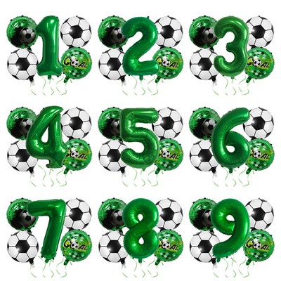 Soccer Theme Balloon Set