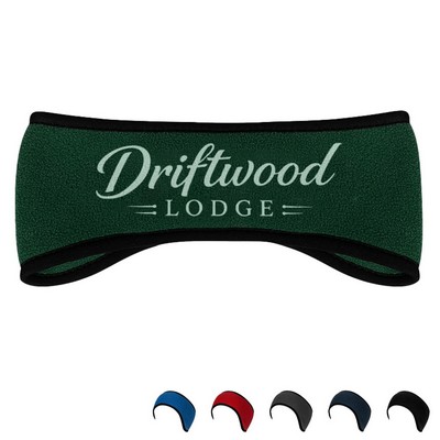 Fleece Head Band-Embroidered