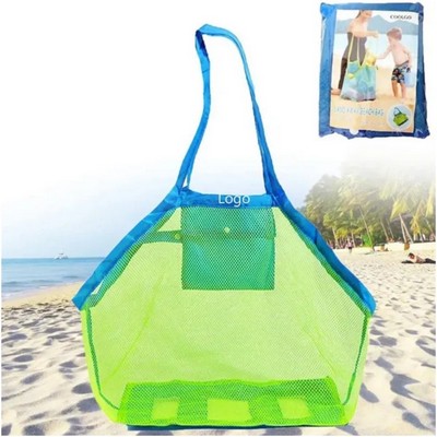 Large Mesh Beach Bag Tote