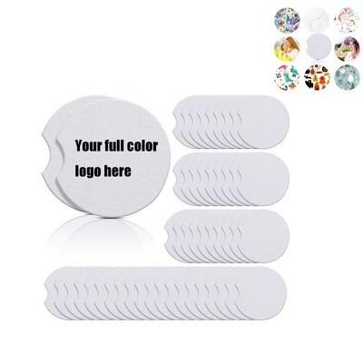 2.5" Neoprene Car Cup Holder Inserts
