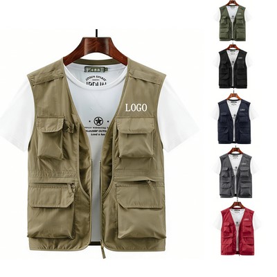 Summer Men Fishing Vests
