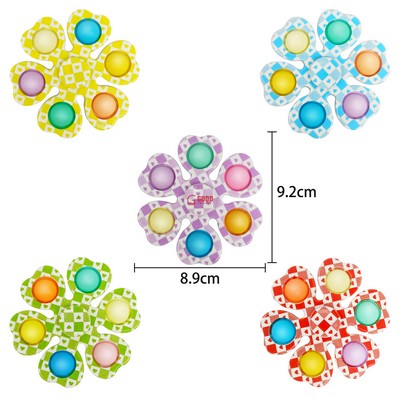 Six Bubble Fidget Spinner