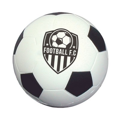 Soccer Ball Stress Reliever – Custom Logo Foam Soccer Squeeze Ball for Sports Promotions & Giveaways