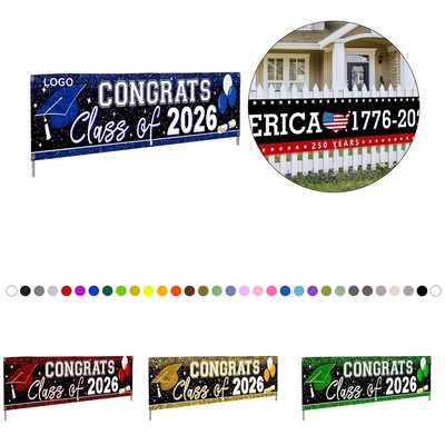 Extralarge Congrats Graduation Banner