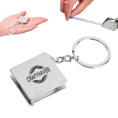 Mini Tape Measure Keychain