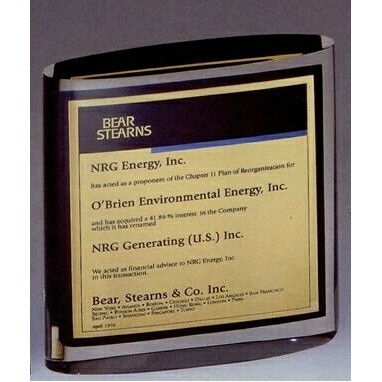 Rectangle Lucite Classic Shape Embedment (5"x7"x7/8")
