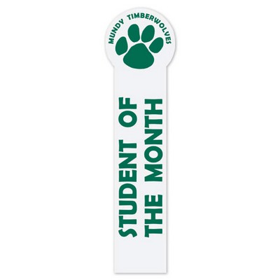 Bookmark w/ Circle Top (2 1/8"x8")