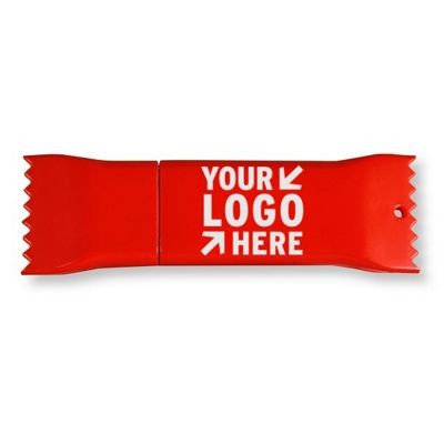 2 GB Candy Wrapper Style Flash Drive