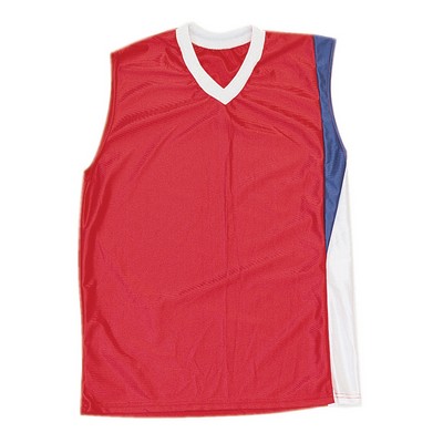 Cool Mesh Youth Multi Sport Jersey Shirt w/ Contrasting Side Panel & Self Trim
