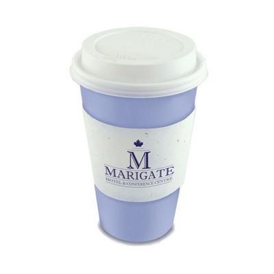 Double-Sided Seed Paper Coffee Cup Sleeves