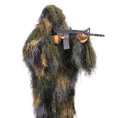 Woodland Camo Lightweight Ghillie Jacket