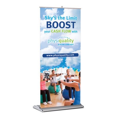 V-Trak Retractable Banner Stand Kit, Vinyl 48" x 80"