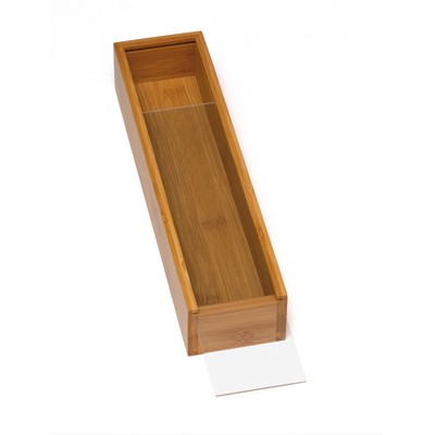 Organization Box w/ Sliding Acrylic Cover (3"x12")