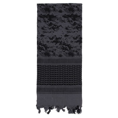 Subdued Urban Digital Camo Deluxe Shemagh Tactical Scarves