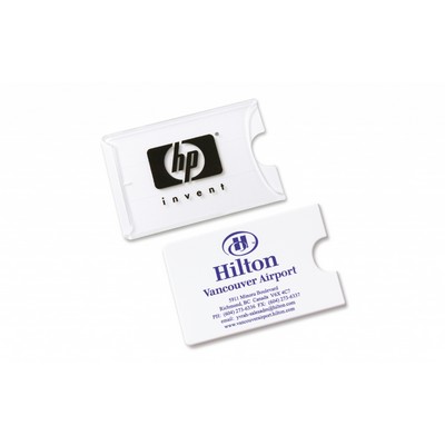 Card Protector with Transparent Top (4-Color)