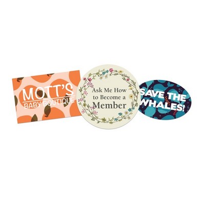4" Water-Resistant Sticker - Round