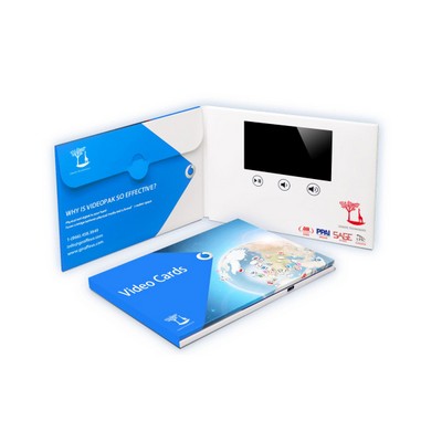 5.0" IPS Screen Ads with Style Customized Video Book 128mb