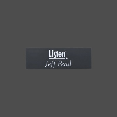 2 Line Plastic Name Badge (1"x3")
