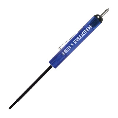 Pocket Screwdriver Tech Blade + #0 Phillips Top