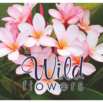 Wild Flowers 2026 Deluxe Executive Calendar