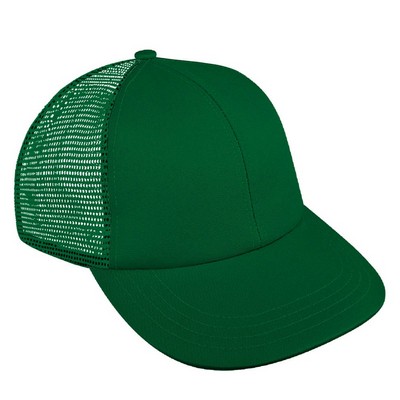 Solid Mesh Meshback Velcro® Lowstyle Cap