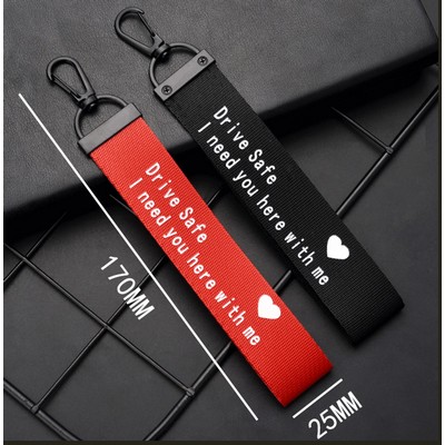 Hand Wrist Lanyard Key Chain Holder