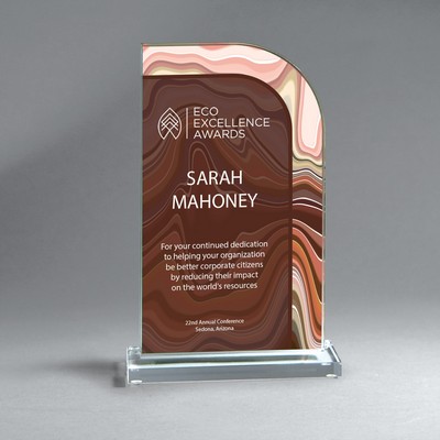 Large Red Sedona Ridge Award