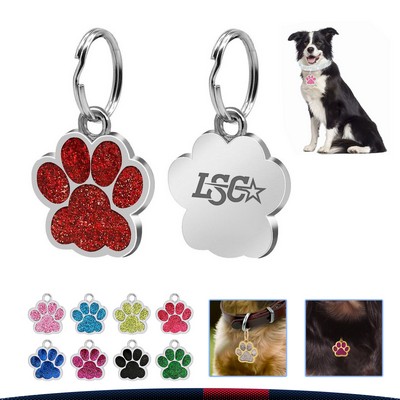 Rhinestone Pet Tag