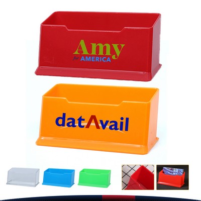 Minimalist Plastic Business Card Holders